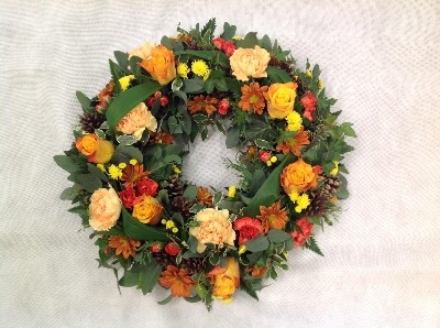 Orange Wreath