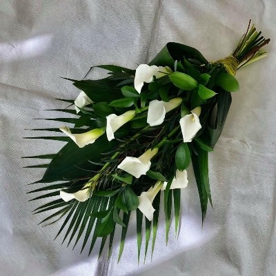 Calla Lily Tied Sheaf