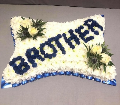 Blue Brother Pillow