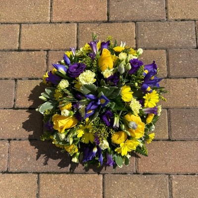 Yellow and Purple Posy