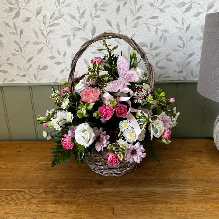 Baby Girl Basket