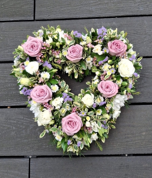 Lilac Open Heart