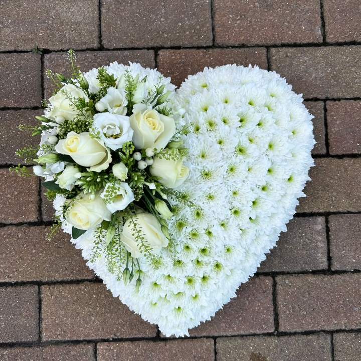 White Massed Heart