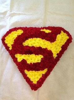 Superman Floral Tribute