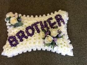 Purple Brother Pillow