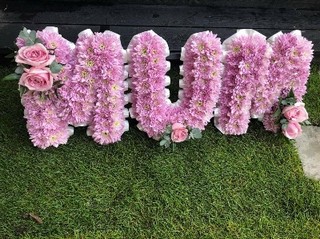 Pink Mum Funeral Tribute