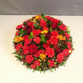 Red Posy Pad