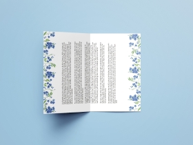 Forget Me Not Funeral Pamphlet