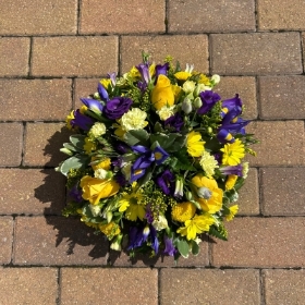 Yellow and Purple Posy